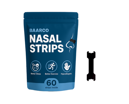 Baarco Nasal Strips - Improve Breathing, Sleep & Boost Fitness